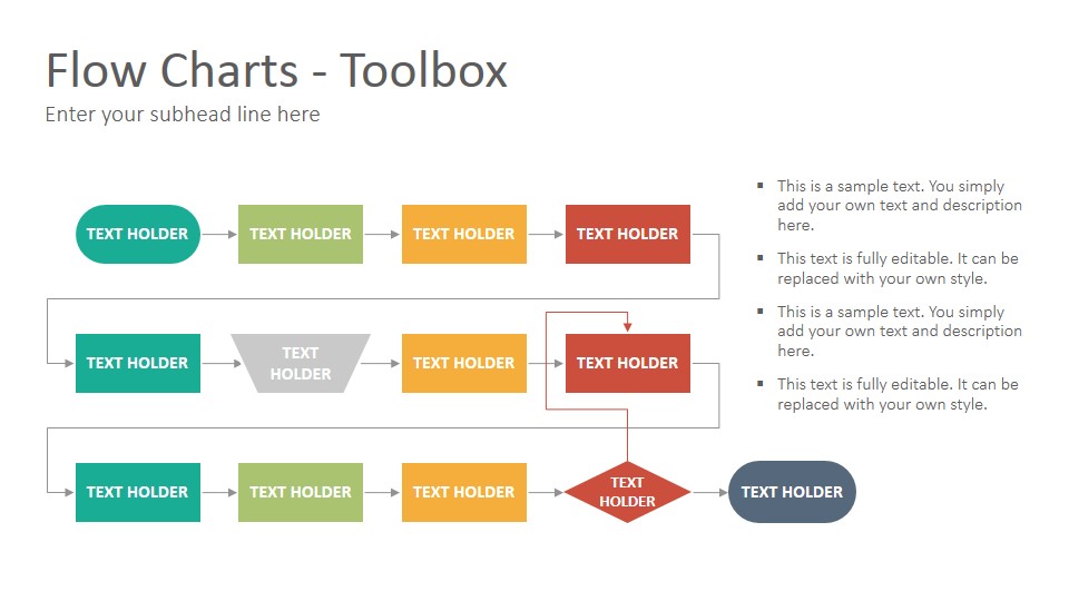 Flow Charts Diagrams Google Slides Presentation Template SlideSalad