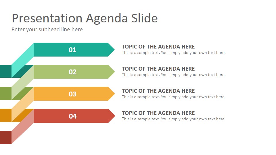 Agenda Diagrams Google Slides Presentation Template - SlideSalad