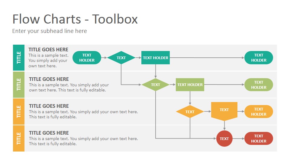 Flow Charts Diagrams Google Slides Presentation Template SlideSalad
