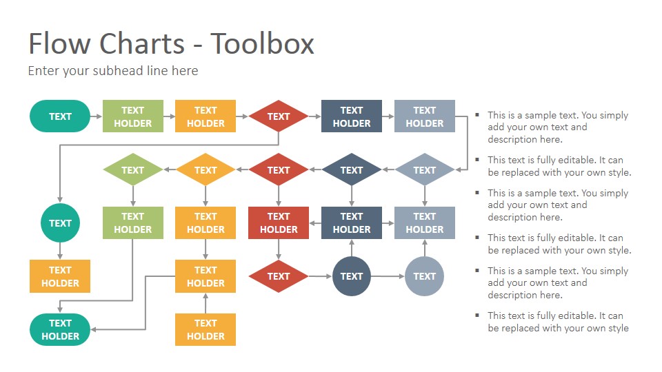 Flow Charts Diagrams Google Slides Presentation Template SlideSalad