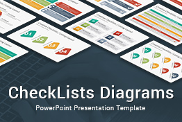 Checklists Diagrams PowerPoint Presentation Template