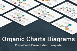 Organic Charts Diagrams PowerPoint Presentation Template