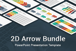 2D Arrow Bundle PowerPoint Presentation Template