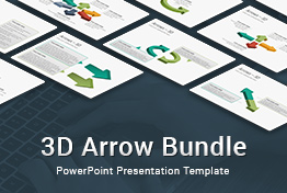 3D Arrow Bundle PowerPoint Presentation Template