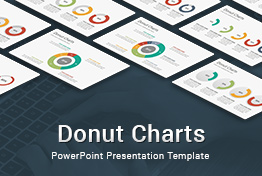 Donut Charts PowerPoint Presentation Template