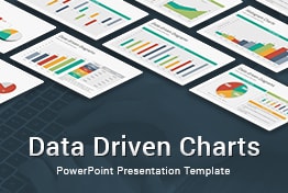 Data Driven Charts Diagrams PowerPoint Template