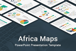 Africa Maps PowerPoint Presentation Template
