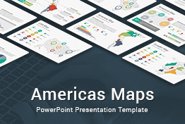 Americas Maps PowerPoint Presentation Template