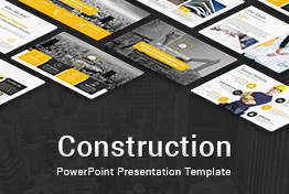 Construction PowerPoint Presentation Template