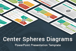 Center Spheres Diagrams PowerPoint Presentation Template