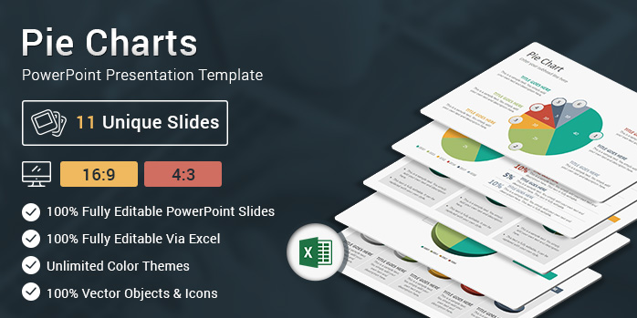 Pie Charts PowerPoint Presentation Template