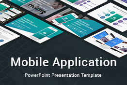 Mobile Application PowerPoint presentation Template