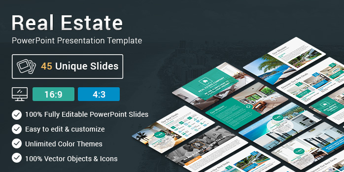 Real Estate PowerPoint Presentation Template