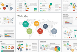 All World Maps PowerPoint Presentation Template