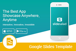 Mobile Application Google Slides Presentation Template