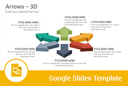 3D Arrow Bundle Google Slides Presentation Template