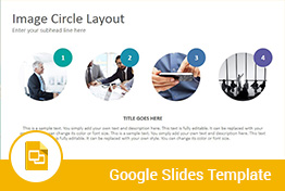 Image Circle Layouts Google Slides Presentation Template