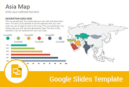 Asia Maps Google Slides Presentation Template