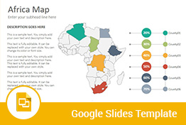 Africa Maps Google Slides Presentation Template