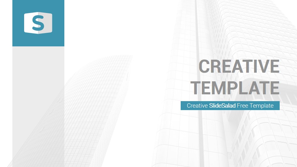 Creative Free Download PowerPoint Template - SlideSalad