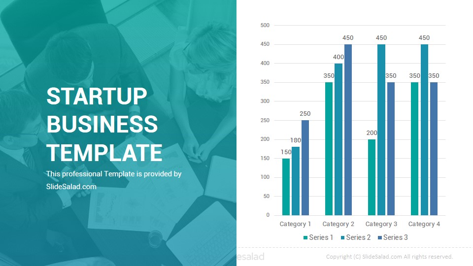 startup presentation powerpoint template free