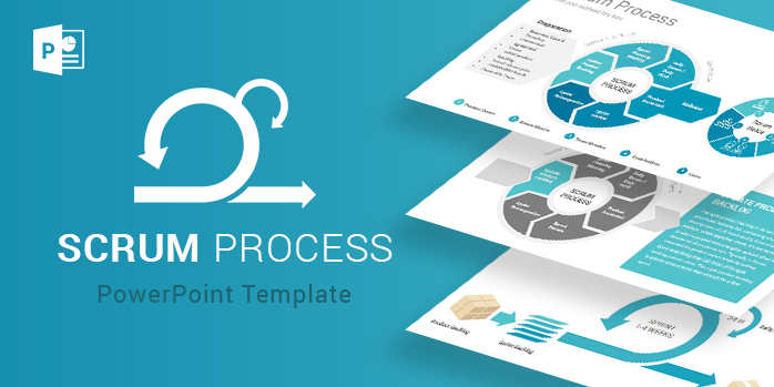 Scrum Process PowerPoint Presentation Template - SlideSalad