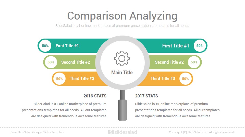  Free  Download  Annual Report Google Slides  Template