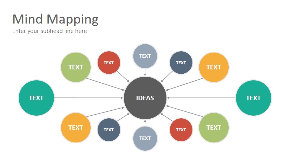 Mind Mapping Diagrams Google Slides Presentation Template Slidesalad