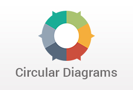 Circular Diagrams PowerPoint Template Designs