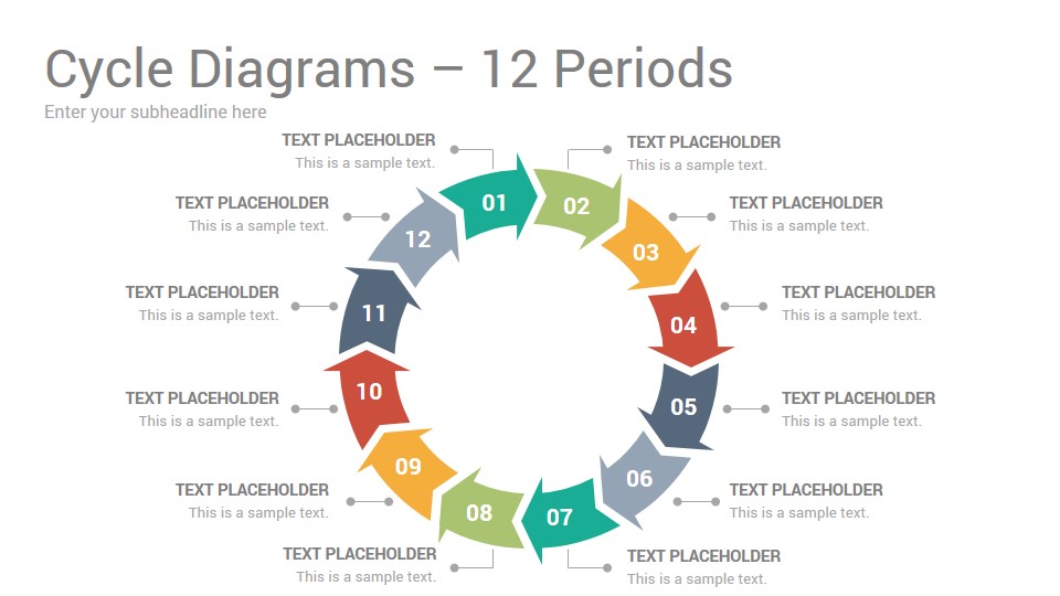 Cycle Diagrams Powerpoint Template Designs Slidesalad