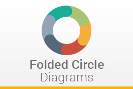 Folded Circle Diagrams Google Slides Template Designs