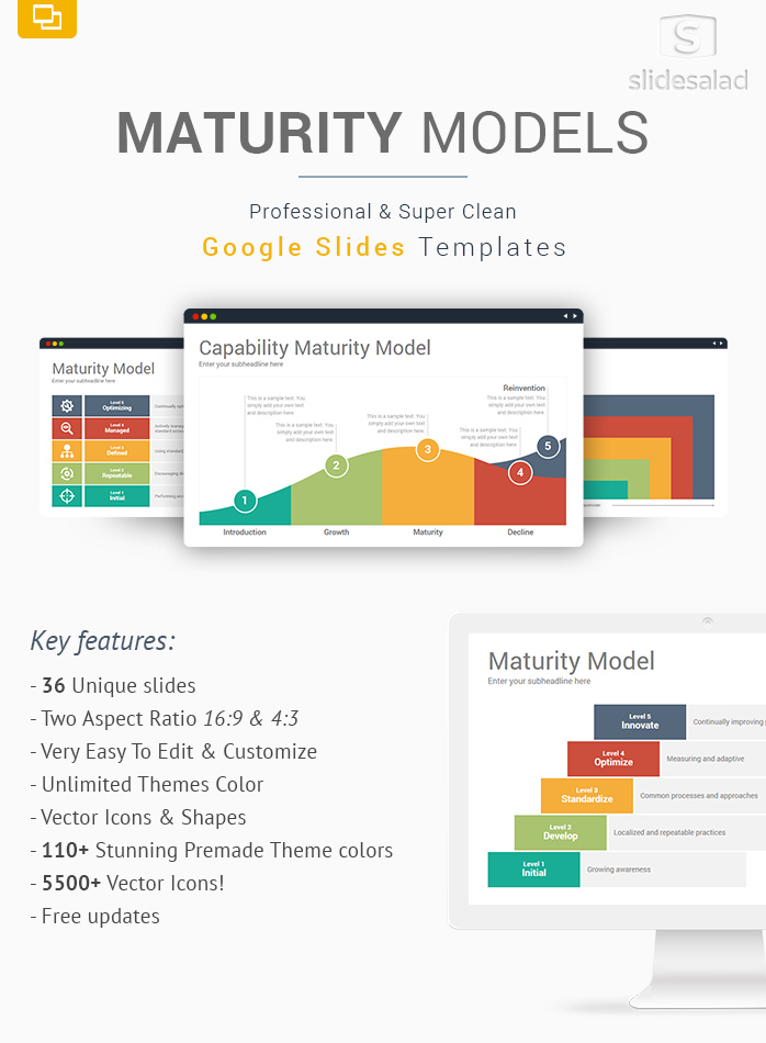Business Maturity Model Diagrams Google Slides Template