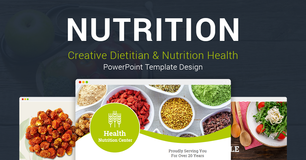 ppt templates for nutrition presentation free download