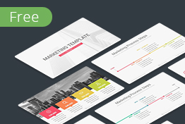 Marketing Free Download PowerPoint Template Slides
