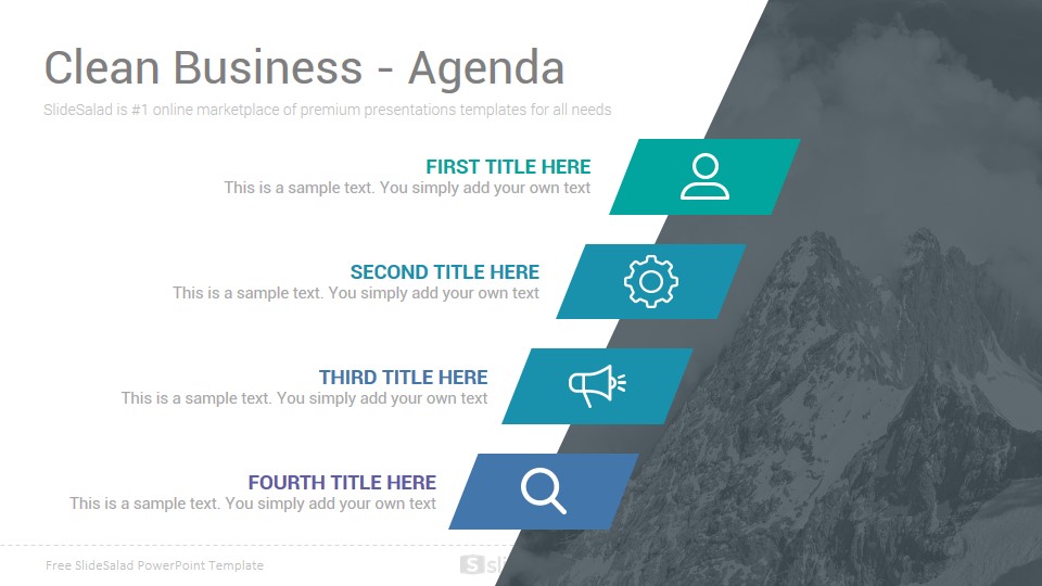 Clean Free PowerPoint Template - Free Download