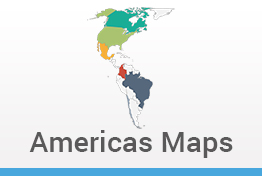 Americas Maps Keynote Template