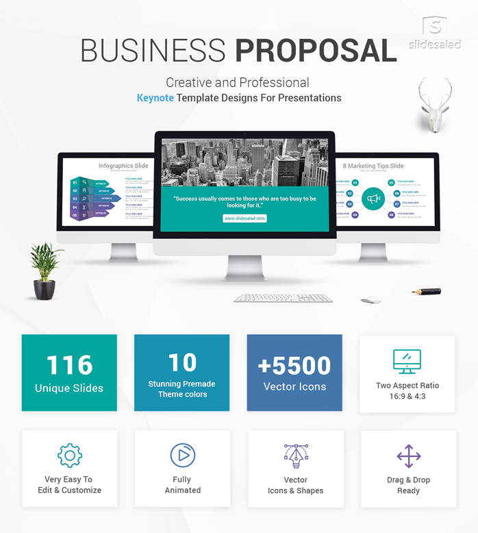 Business Proposal Keynote Presentation Template