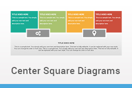 Center Square Diagrams Keynote Template