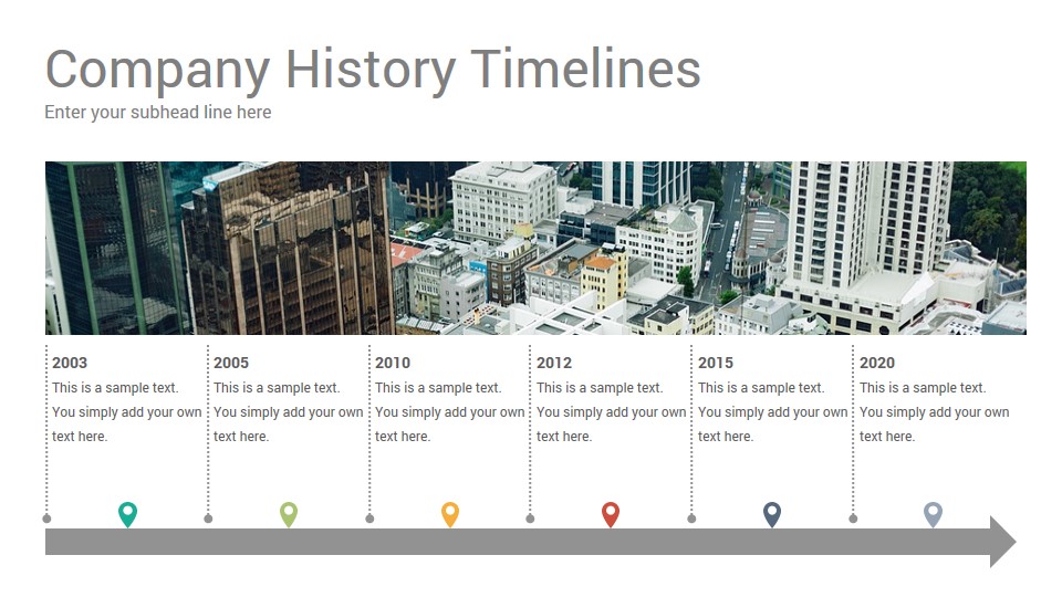 microsoft history timeline template