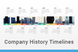 Company History Timelines Keynote Template