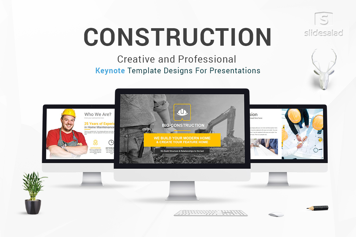 Construction Keynote Template Designs