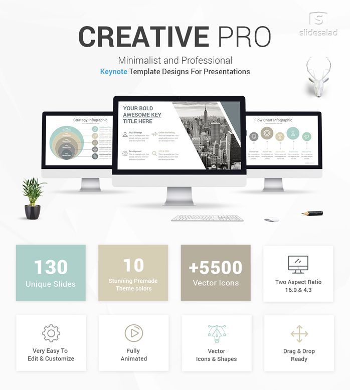 Creative Minimalist Keynote Template
