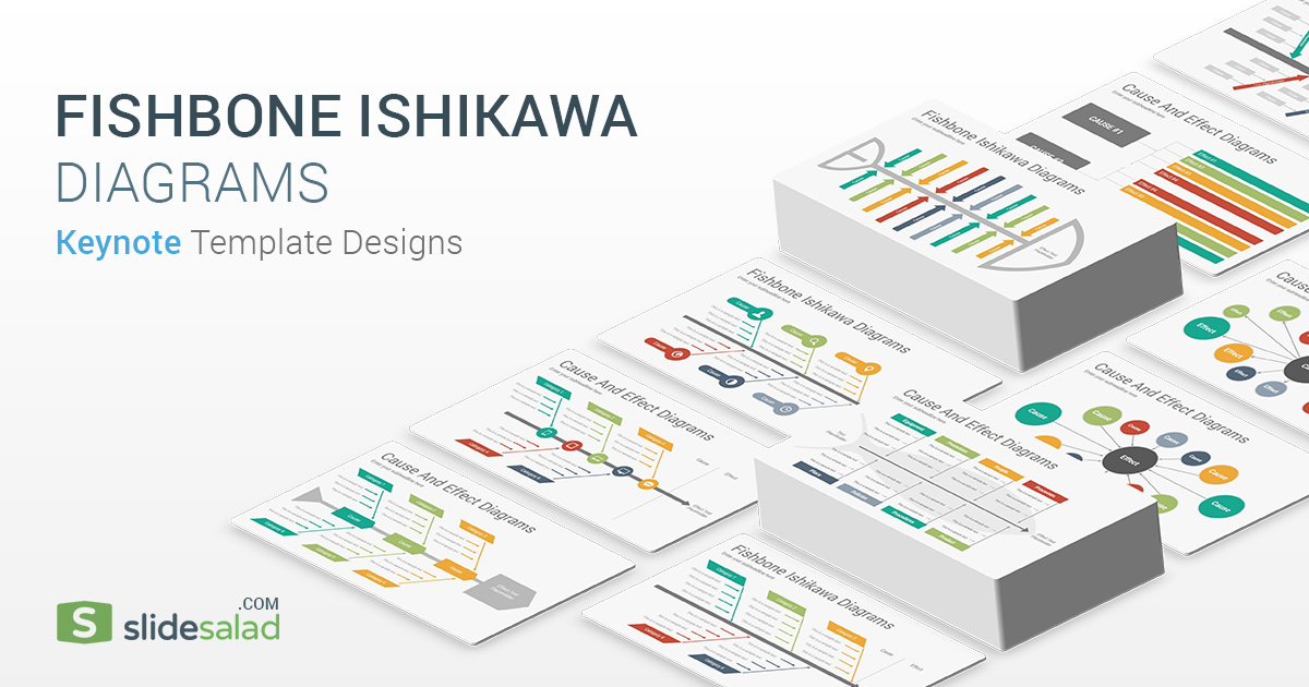 Fishbone Ishikawa Diagrams Keynote Template Designs