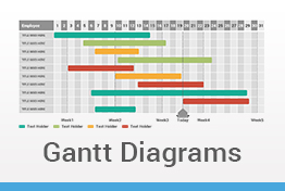 Gantt Diagrams Keynote Template