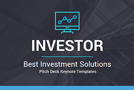 Best Investors Pitch Deck Keynote Template