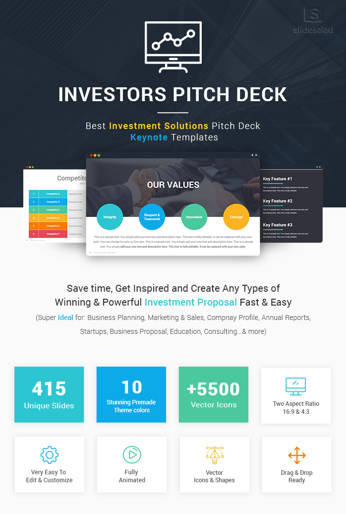 Coffee Pitch Deck Template – Best Pitch™