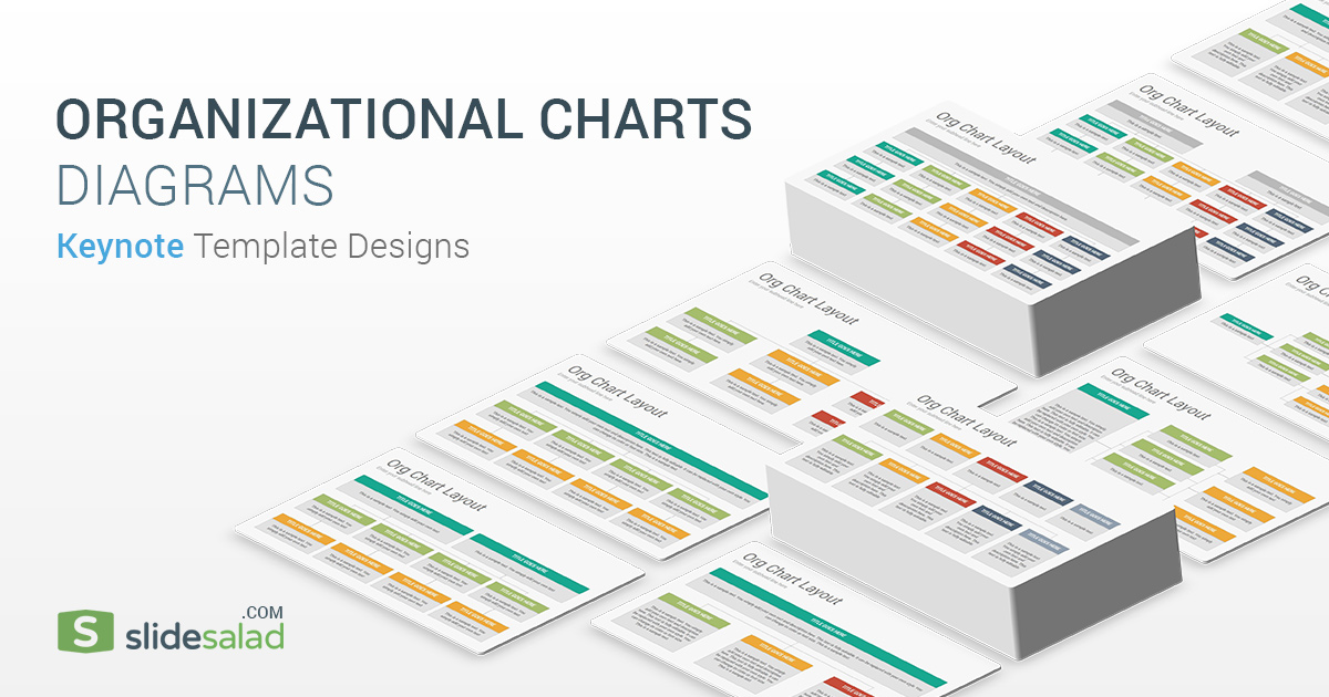 Org Charts Diagrams Keynote Template