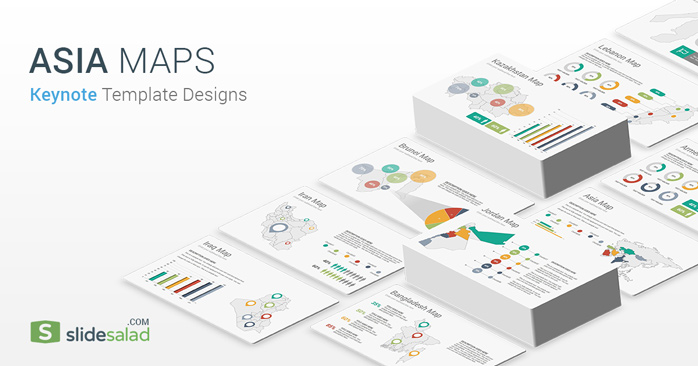 Asia Maps Keynote Template
