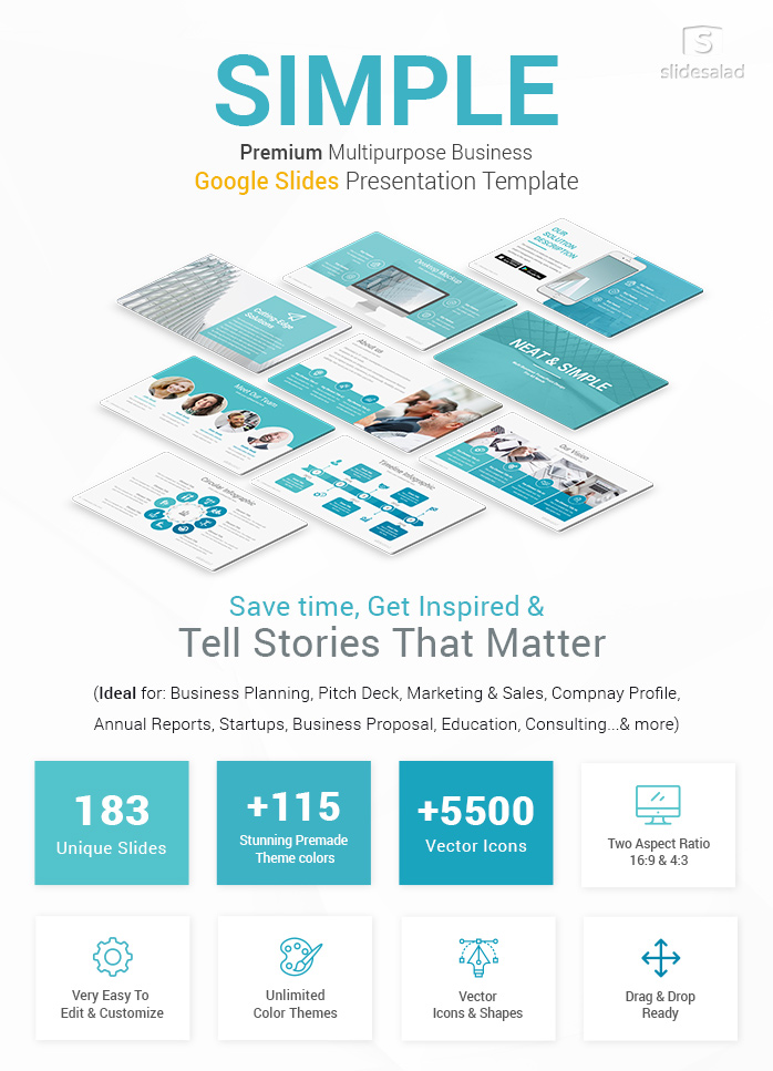 Simple Google Slides Presentation Template