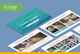 Free Business Portfolio Google Slides Template